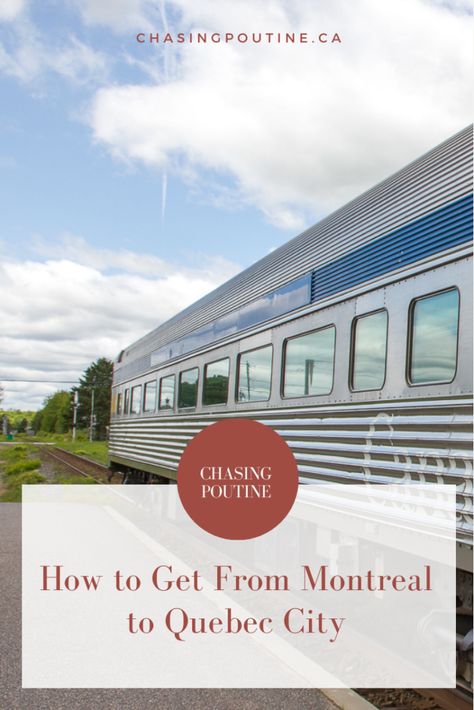 Montreal And Quebec City Itinerary, Quebec City Itinerary, Saint Lawrence River, Montreal Travel, Via Rail, Saint Lawrence, Quebec City Canada, Canada Trip, Train Tour