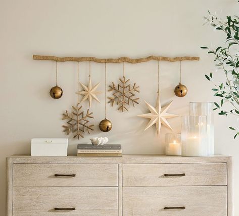 Apartment Holiday Decor, Boho Christmas Decor, Minimalist Christmas Decor, Scandinavian Christmas Decorations, Neutral Christmas Decor, Modern Christmas Decor, Christmas Wall Hangings, New Home Decor, Holiday Wall Decor