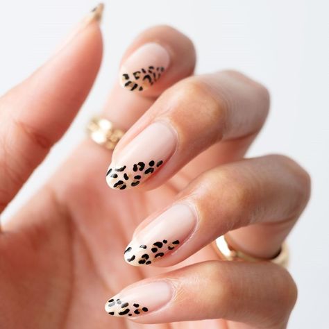 Leopard Print Nails Tutorial, Leopard Nail Designs, Cheetah Print Nails, Emerald Nails, Animal Print Nails Art, Opal Nails, Nagellack Trends, Cheetah Nails, Leopard Print Nails