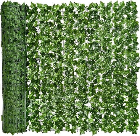 Amazon.com: DearHouse 68.9x157.5in Artificial Ivy Privacy Fence Wall Screen, Artificial Hedges Fence and Faux Ivy Vine Leaf Decoration for Outdoor Garden Decor : Patio, Lawn & Garden Ivy Privacy Fence, Vine Decoration, Balkon Decor, Artificial Hedges, Leaf Decoration, Ivy Vine, Fence Screening, Artificial Plants Outdoor, Walled Garden