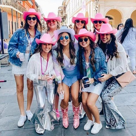 Pink Bachelorette Party Cowboy Hats Country Western | Etsy Bachelorette Party Cowboy, Party Cowboy Hats, Nashville Bachelorette Party Outfit, Cowgirl Bachelorette Party Outfits, Austin Bachelorette, Western Bachelorette, Bach Weekend, The Last Ride, Pink Bachelorette Party