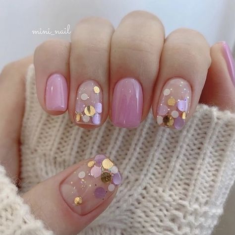 Mani Designs, Confetti Nails, Manicure Gel, Cute Spring Nails, Cute Gel Nails, Nails 2023, Nail Designs Glitter, Spring Nail, Kandy