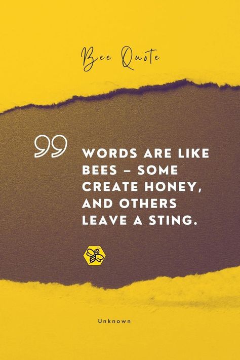 Bee quote on the beautiful world of BEES🐝🐝🐝 #TheBeeMan #beemanbuzz #beeremoval #beeremovalandrelocation #beeremovalOrangeCounty #bees #beequotes #quotes #bee #beesting #honey #bees What Do Bees Represent, Honey Quotes Bee, Busy Bee Quotes, Bee Quotes Funny, Bee Quotes Inspiration, Quotes About Bees, Honey Bee Quotes, Honey Quotes, Bee Quotes