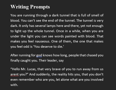 Thriller Prompts, Prompts Writing, Dystopian Books, Feeling Nauseous, Story Writer, After Running, Suspense Thriller, Book Writing Tips, Under The Lights