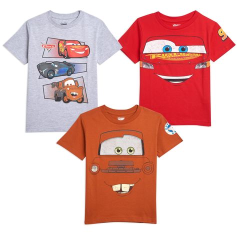 Mcqueen 3, Animated Movies Characters, Tow Mater, Cars Lightning Mcqueen, Disney With A Toddler, Disney Toddler, Boy Activewear, Disney Boys, Disney Pixar Cars