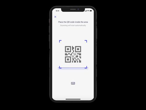 QR Scanner by Adegoke Damola on Dribbble Scanner Typography, Scan Me Qr Codes Design, Photo Scanner App, Barcode Scanner Design, Qr Code Scanner Design, Qr Scanner, Qr Code Scanner App, Qr Code Scanner, Motion Graphics Gif