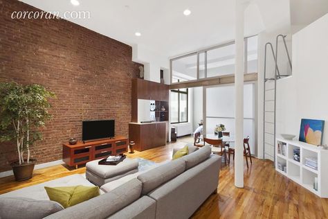 77 bleecker street, bleecker court, mancini architects Matterport Nyc, Matterport New York, Custom Wall Unit, Reclaimed Oak Flooring, Bathroom Loft, Bike Room, Nyc Real Estate, Built In Bar, New York City Apartment