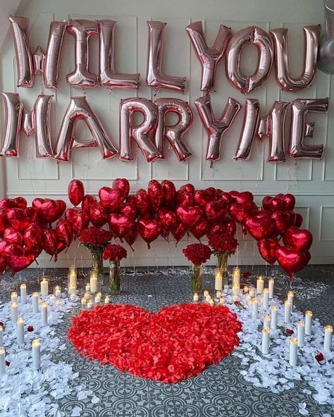 Vintage Valentines Aesthetic, Valentine's Aesthetic, Wedding Proposal Ideas Engagement, Valentines Aesthetic, Creative Proposals, Bridal Shower Balloons, Stone Fireplaces, Big Wedding Dresses, Romantic Proposal