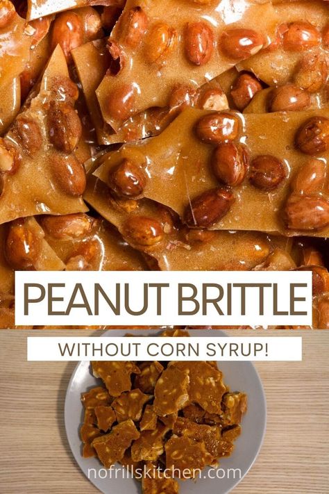 Peanut Brittle Recipe Without Corn Syrup, Peanut Brittle Without Corn Syrup, Microwave Peanut Brittle Recipe, Easy Peanut Brittle, Easy Peanut Brittle Recipe, Cashew Brittle, Homemade Peanut Brittle, Microwave Peanut Brittle, Peanut Brittle Recipe