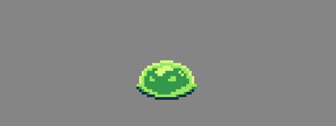 Pixel Art Slime, Slime Animation, Pixel Art Food, Green Slime, Pixel Gif, Game Designer, Pixel Characters, Pixel Animation, Pixel Art Tutorial