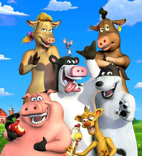 Back At The Barnyard, The Barnyard, Nickelodeon Shows, Nickelodeon Cartoons, Childhood Movies, Cartoon World, Icarly, Old Shows, The Lorax