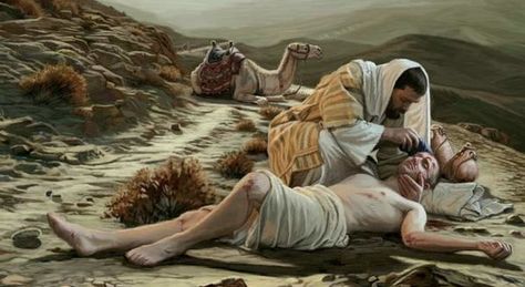 Come, Follow Me for Individuals and Families:  Matthew 18; Luke 10 Saint Luke, Good Samaritan, Bible Images, Bible Illustrations, Bible Characters, Bible Pictures, Divine Mercy, Biblical Art, Paintings Art Prints