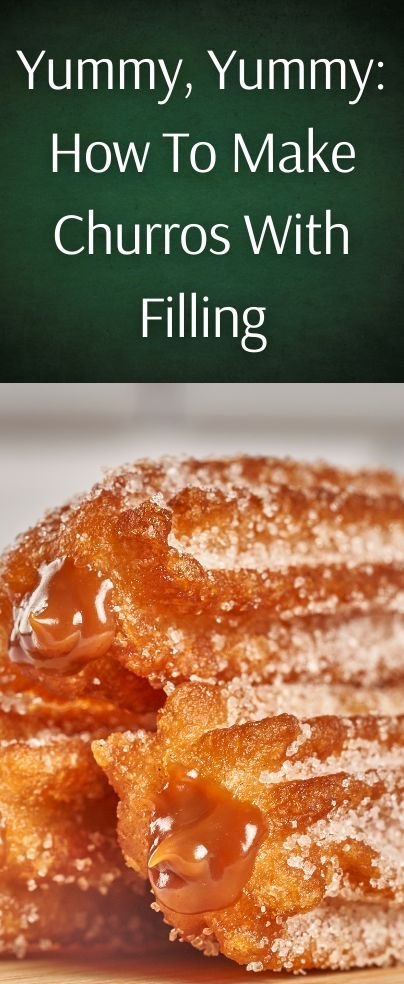 If you love churros, you’ll certainly like to know how to make churros with filling! Apple Churros Recipe, Churro Filling Recipes, Filled Churros Recipe, How To Make Churros, Churro Recipes, Make Churros, Filled Churros, Mexican Churros, Ice Cream Shop Ideas