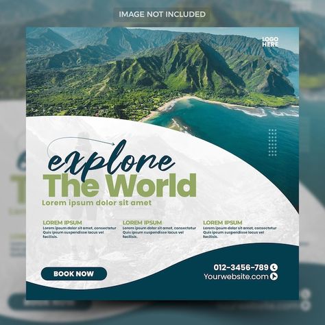 Free Vector | Wild nature poster template with photo Safari Poster Design, Travel Banner, Nature Poster, Travel Ads, Nature Tour, Safari Adventure, Nature Posters, Poster Layout, Sense Of Place