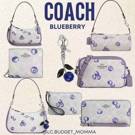 Coach Blueberry 🫐 ✨  #coach #purse #wallet #handbag #charm #keychain #blue #purple #blueberry #coachoutlet #affiliatelink  Follow my shop @LC.Budget_Momma on the @shop.LTK app to shop this post and get my exclusive app-only content!  #liketkit #LTKItBag #LTKGiftGuide #LTKStyleTip @shop.ltk https://liketk.it/4Gk3p Coach Blueberry Wallet, Coach Bag Purple, Blueberry Coach Bag, Coach Blueberry Bag, Purple Coach Bag, Blueberry Clothes, Coach Blueberry, Blueberry Keychain, Cute Coach Bags