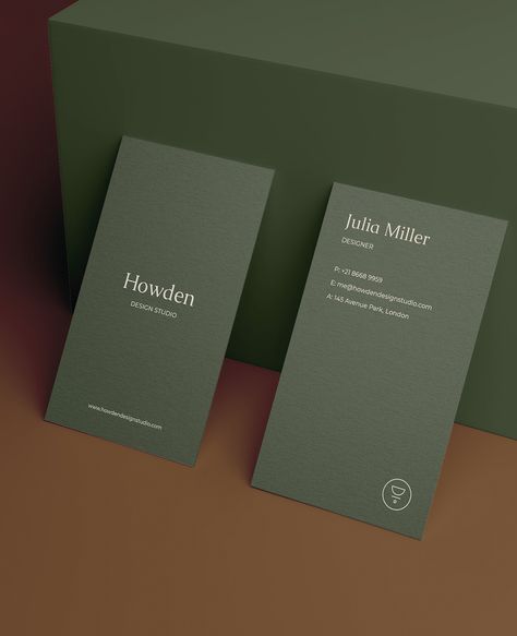 Clean Minimalist Vertical Business Card Mockups and Templates. Skincare Branding Design, Vertical Business Card Design, Nature Skincare, Business Card Design Photography, Vertical Business Card, Clean Business Card, Business Card Design Minimalist, Vibrant Background, Advertising Banner