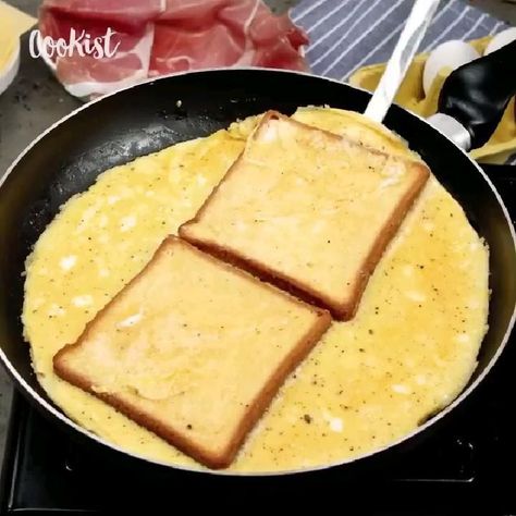 Filling Breakfast Recipes, Sandwhich Recipes, Easy Egg Recipes, Breakfast Sandwich Recipes, For Two, Recipes For, Sweet Dishes Recipes, Healthy Food Dishes, Healthy Homemade Recipes