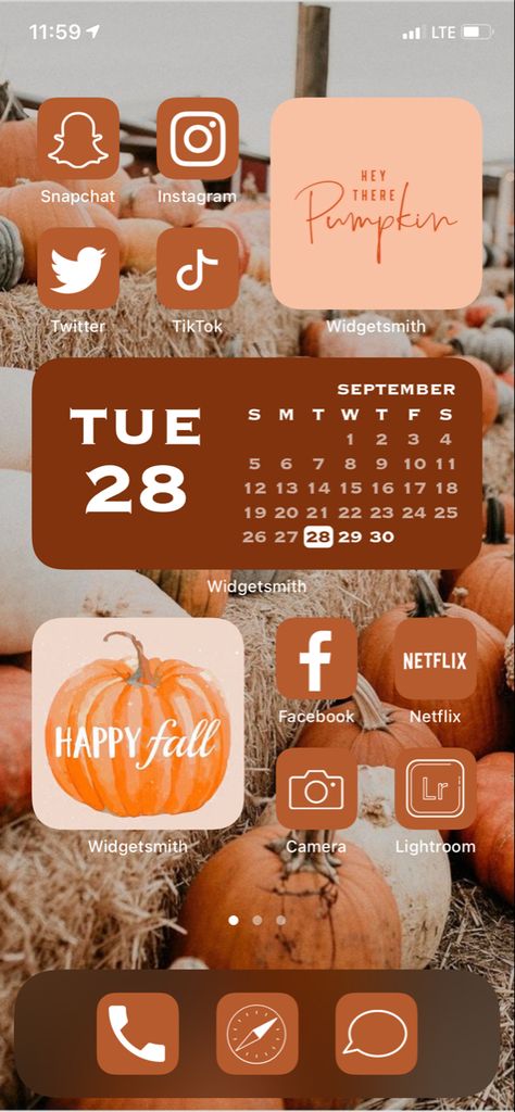 Fall IOS backgrounds for Iphone Cute Fall Icons Aesthetic, Cute Fall Widgets Ideas, App Organization Iphone Aesthetic Fall, Fall Theme Iphone Homescreen, Fall Asethic Widget, Fall Theme Iphone Layout, Ipad Widgets Aesthetic Fall, Fall Wallpaper And Widgets, Cute Halloween Phone Themes