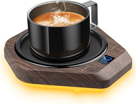 Amazon.com: Coffee Mug Warmer, AksBlay Smart Mug Warmer with 3 Temperature Settings, Auto Shut Off Electric Cup Warmer Tea Warmer Beverage Warmer Candle Warmer, Portable Cup Warmer for Office, Home Desk: Home & Kitchen Coffee Cup Warmer, Cup Warmer, Tea Warmer, Coffee Warmer, Bottom Light, Milk Box, Espresso Makers, Mug Warmer, Coffee Cup Gifts