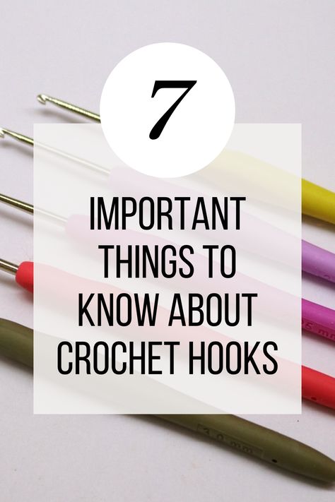 7 Important Things to Know About Crochet Hooks 30mm Crochet Hook Patterns, What Size Is A 4mm Crochet Hook, 2.5mm Crochet Hook Pattern, Crochet A Blanket, Important Things To Know, Advantages And Disadvantages, 4mm Crochet Hook, Steel Crochet Hooks, Crochet Supplies