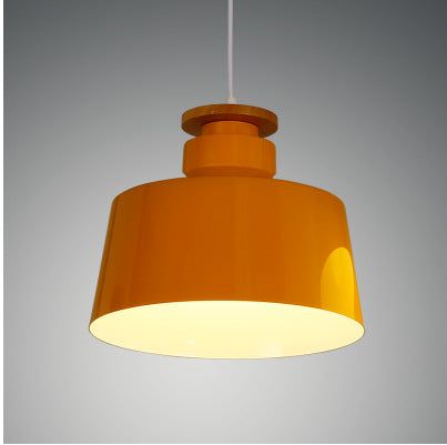 Is Bulbs Included: No Voltage: 110V ~ 240V Body Material:  wood Install Style: Surface mounted Base Type: E27 Dimension: D28cm*H23cm Application: living room Application: corridor Application: Study Application: Exhibition hall Item Type: Pendant Lights Light Source: LED Lamp Warranty: 1 years Power Source: AC Certification: CCC Edinburgh House, Coffee Restaurant, Black Pendant Lamp, Nordic Color, Yellow Pendant, Wood Fashion, Coffee Restaurants, Color Candy, Ski House