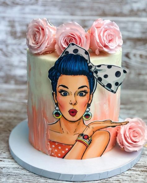 Blow Cake Topper, Logo Postres, Barbie Doll Birthday Cake, Best Vanilla Cake Recipe, Vintage Party Ideas, Doll Birthday Cake, Teen Cakes, Cake For Husband, Birthday Props