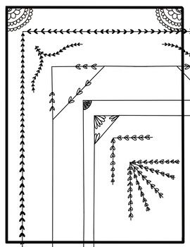 Page Borders & Corners Sketching Painting, Calligraphy Ideas, Simple Borders, Page Borders, My Logo, Corner Design, Drawing Sketching, Bullet Journal Writing, Borders And Frames