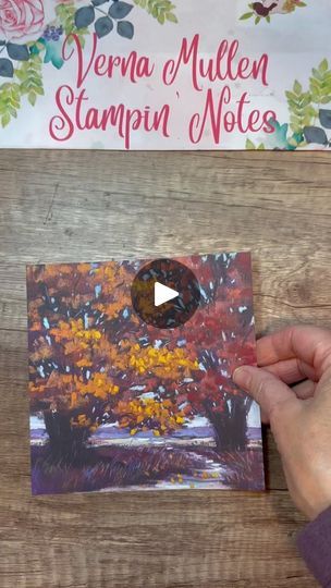 1.1K reactions · 107 shares | The Groves Dies from Stampin’ Up work nicely with the Splendid Autumn Designer Series Paper. This card could be used for a number of occasions including “thinking of you” or “birthday”. Designer Series Paper layers are 5 1/4” x 4”. The Basic Beige layer is 5 3/8” x 4 1/8” and the Blackberry Bliss Card Base is 8 1/2” x 5 1/2”. #vernamullen #stampinnotes #meadowviewstamper #stampinup #papercraftersofinstagram #craftylife #grovedies #splendidautumndesignerseriespaper | StampinNotes Stampin Up Grassy Grove Card Ideas, Splendid Autumn Stampin Up Cards, Encircled In Nature Stampin Up Cards, Quilt Cards, Stamping Ideas, Designer Series Paper, Art Quilt, Die Cut Cards, Cards Ideas