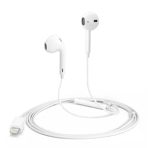 Fone Apple, Apple Earphones, Iphone Headphones, Earphones Wire, Apple Headphone, Headphones Earbuds, Sound System Speakers, Computer Headphones, Headphones Design