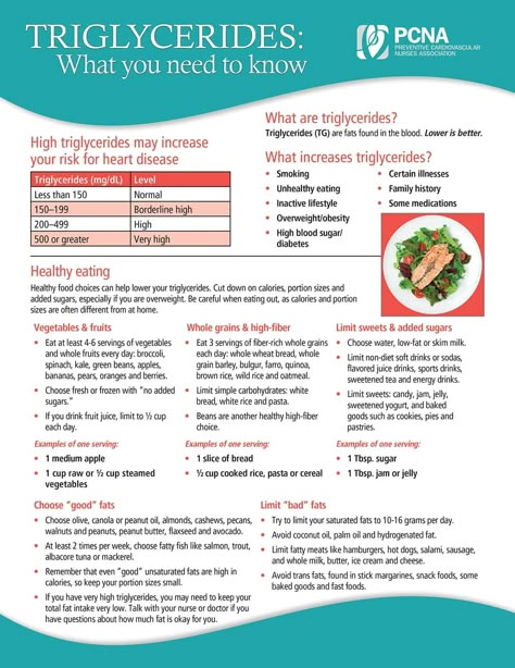 Patient tools and handouts for Triglycerides for your healthcare practice, including information on awareness, prevalence, causes, and risks. Foods To Avoid With High Triglycerides, Tryglicerides Diet Lower, Lower Tryglicerides Recipes, Meals For High Triglycerides, Lower Tryglicerides Diet, Foods To Eat To Lower Triglycerides, Ways To Lower Triglycerides, High Tryglicerides Diet, Lowering Triglycerides Diet