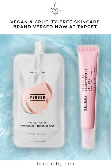 Vegan & Cruelty-Free Skincare Brand Versed Now at Target... #vegan #crueltyfreebeauty #veganbeauty #beauty #target Cruelty Free Fragrance, Vegan Cruelty Free Makeup, Cruelty Free Skincare Brands, Vegan Skincare Products, Vegan Face Mask, Cruelty Free Skincare, Cruelty Free Makeup Brands, Vegan Makeup Brushes, Free Skincare