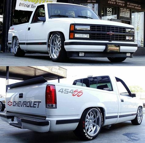 454 Ss Truck, Silverado Single Cab, Chevy Silverado Single Cab, Chevy Stepside, Chevy 1500, Single Cab Trucks, Chevy Trucks Silverado, Dropped Trucks, Lowered Trucks