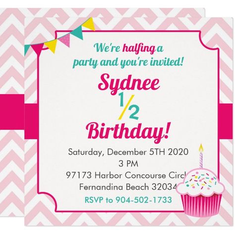 Share Half Birthday Invitation, Half Birthday Candle, 6 Month Birthday, Birthday Invitation Message, Half Birthday Baby, Half Birthday Party, Inspirational Graphics, Photo Birthday Invitations, Photo Birthday