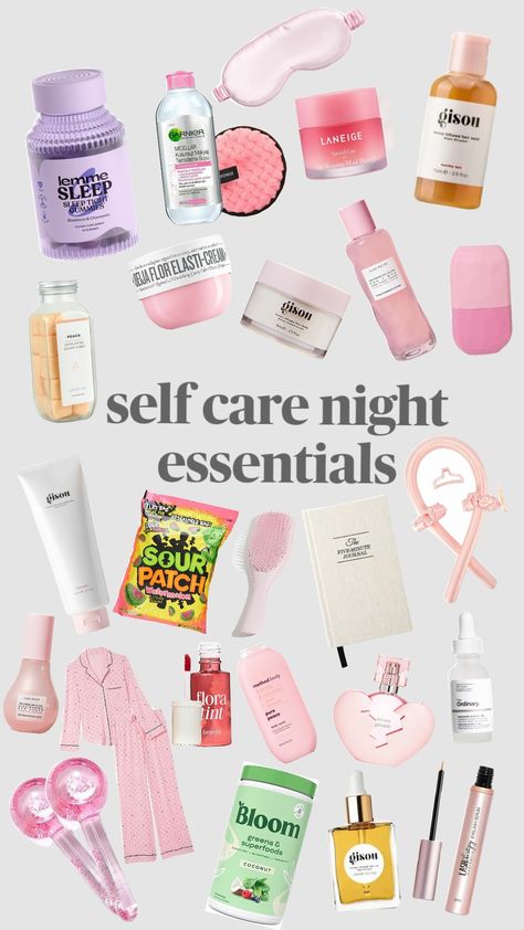 self care night 🎀💕 #selfcareaesthetic #selflove #pink #fyp How To Have A Self Care Night, Pink Self Care Aesthetic, Self Care Night Ideas, Girly Self Care, Pink Self Care, Self Care Items, Self Care Night, Girly Tips, Better Everyday