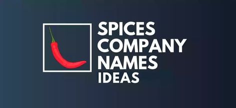 899 Spices Company Names Idea For Your Bussiness Buisness Name Ideas, Store Names Ideas, Business Company Names, Shop Name Ideas, Indian Names, Spices Packaging, Spice Company, Masala Spice, Export Business