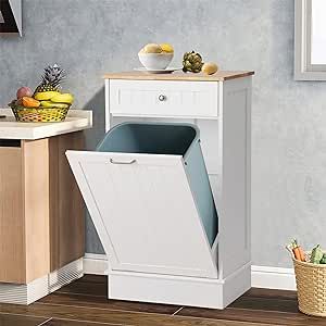 Trash Bin Cabinet, Wood Laundry Hamper, Tilt Out Laundry Hamper, Hide Trash Cans, Recycling Bins Kitchen, Dog Proof Trash Can, Bin Cabinet, Kitchen Waste Bin, Trash Can Cabinet