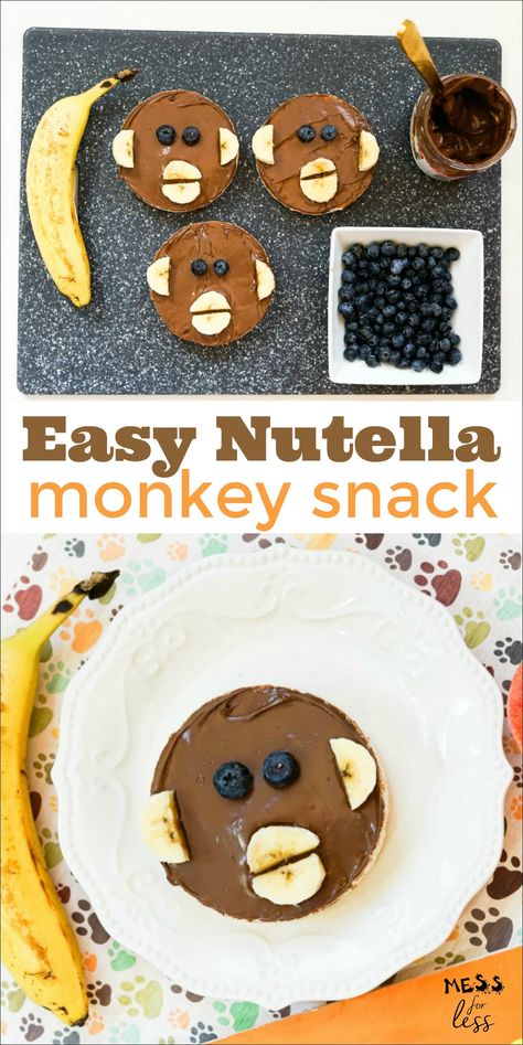 Animal Themed Snacks Jungle Safari, Prek Class Snack Ideas For School, Rainforest Snacks For Preschool, Zoo Animal Snacks For Preschool, Jungle Animal Food Ideas, Zoo Animal Food Ideas, Monkey Food Ideas, Zoo Snacks Preschool, Zoo Snacks For Kids