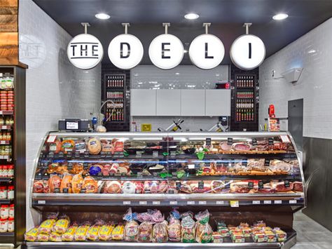 Deli Signage, Bakery Signage, Deli Ideas, Deli Cafe, Deli Shop, Deli Counter, Grocery Store Design, Store Signage, Supermarket Design