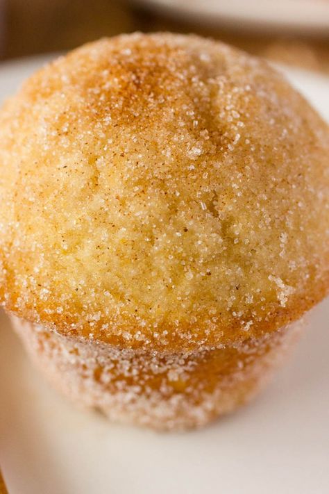 Churro Muffins Recipe - Brown Sugar Churro Muffins, Chocolate Dipping Sauce, Simple Muffin Recipe, Mexican Dessert, Big Cakes, Sweet Roll, No Sugar Foods, Little Cakes, Chocolate Sauce