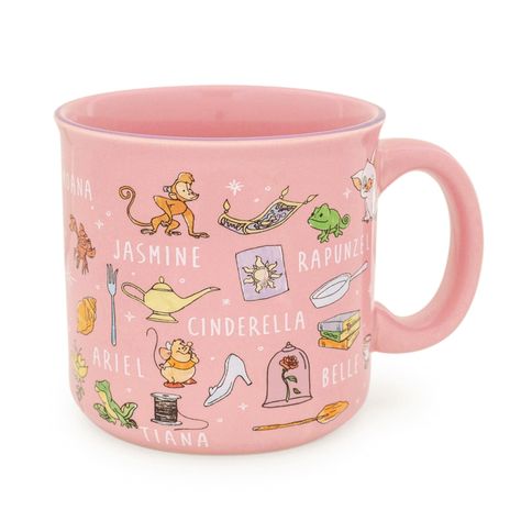 Disney Princess Mug, Princess Mug, Disney Princess Mugs, Character Disney, Disney Coffee Mugs, Disney Cups, Travel Coffee Cup, Disney Kitchen, Disney Mugs