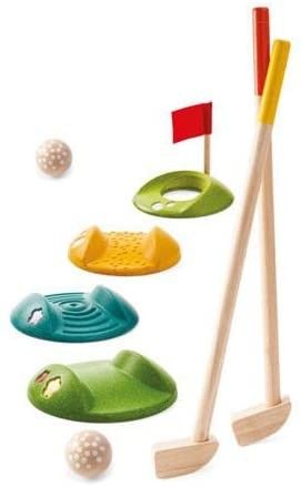 Plan Games Mini Golf- Full Set Outdoor Mini Golf, Kids Golf, Womens Golf Fashion, Golf Set, Plan Toys, Golf Wear, Mini Golf, Golf Outfits Women, Golf Game