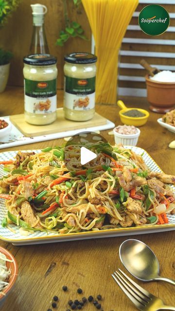 SooperChef on Instagram: "Delicious Chicken Chow Mein Recipe: Ready in 30 Minutes 
Follow: @sooperchef 
Whip up this ultimate Chicken Chow Mein in just 30 minutes. Experience better-than-takeout Chicken Chow Mein at home and make it with Ginger Garlic Paste.

#chickenchowmein #chowmein #realginger #realgarlic #ShanGingerGarlicPaste  #foodstagram #eatingfortheinsta #delish #tasty #deliciousrecipes #foodcoma #foodchannel #pakistanifoodchannel #onlinecookingchannel #easycooking #easyrecipes #foodvideos #foodpassion #cookingvideo #cookingrecipe #foodies #foodgasm #sooperchefrecipe" Chowmein Recipe Chow Mein, Chicken Chow Mein Recipe, Chow Mein Recipe, Chicken Chow Mein, Ginger Garlic Paste, Food Channel, Pakistani Food, Chow Mein, Garlic Paste