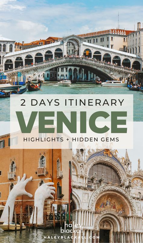 Perfect 2 Days in Venice Itinerary for First Timers (2024) Venice Bookstore, Gondola Ride Venice, Venice Gondola Ride, Where To Stay In Venice, 2 Days In Venice, Rialto Bridge Venice, Venice Itinerary, Venice Bridge, Venice Gondola