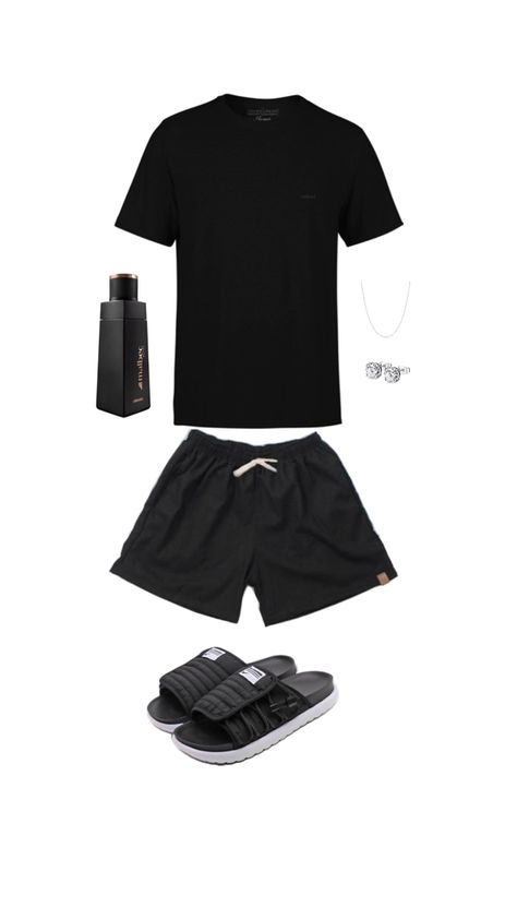 Matte Black Accessories, Gym Fits, Men Stylish Dress, Stylish Mens Outfits, Letter Logo Design, Black Accessories, Streetwear Men Outfits, Photo Styling, Basic Outfits