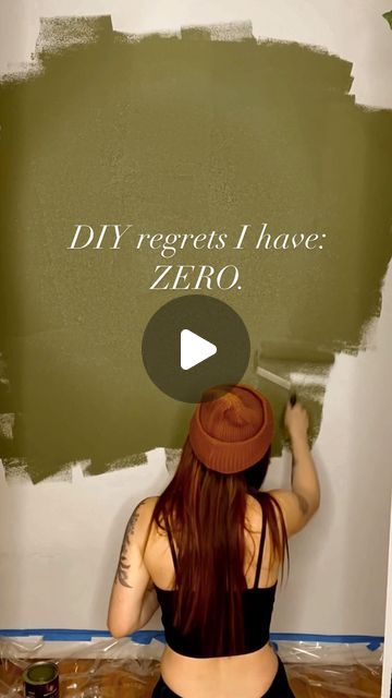 Rachel Iwanyszyn 🌙 on Instagram: "Regrets that I have for DIYing any rental space: ZERO 🤣 I love every diy I’ve ever done! I’ve done murals, peel & stick wallpaper, re-did the finish on my countertops & painted them marble by hand, painted cabinets, numerous walls, decals… you name it! Truthfully if it came down to me losing the deposit it would be worth the joy I’ve gotten from these projects 🥰 let me know which one was your favorite! #diyhomedecor #trendingreels #diyhome" Hand Painted Wall Murals Diy, Rachel Iwanyszyn, Painted Cabinets, Rental Space, Peel Stick Wallpaper, Which One Are You, Painting Cabinets, Stick Wallpaper, Peel And Stick Wallpaper