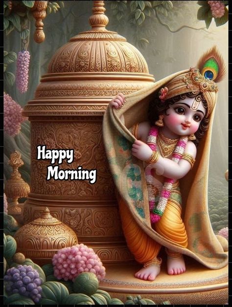 Devotional Good Morning Images, Goog Morning, Funny Face Drawings, Good Morning Rainy Day, Nice Good Morning Images, Good Morning Krishna, Happy Good Morning Images, Friendship Status, God Photos