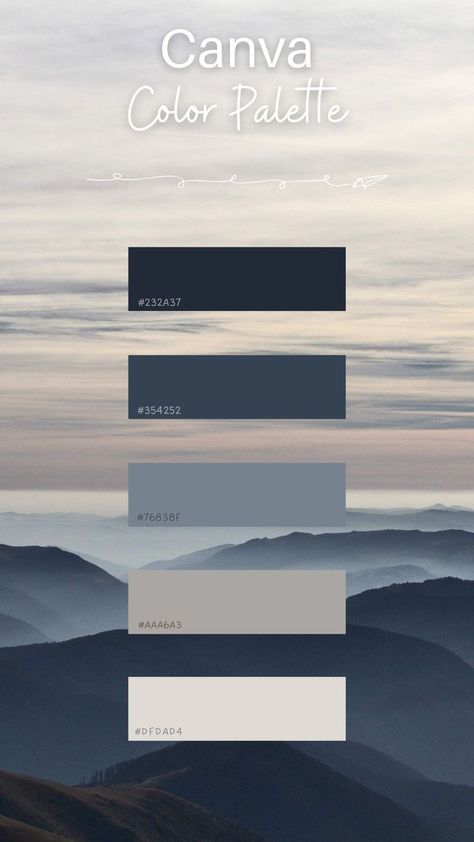 Flat Color Palette, Color Knowledge, Website Color Palette, Color Design Inspiration, Hex Color Palette, Hex Color, House Color Palettes, Color Pallete, Palette Design