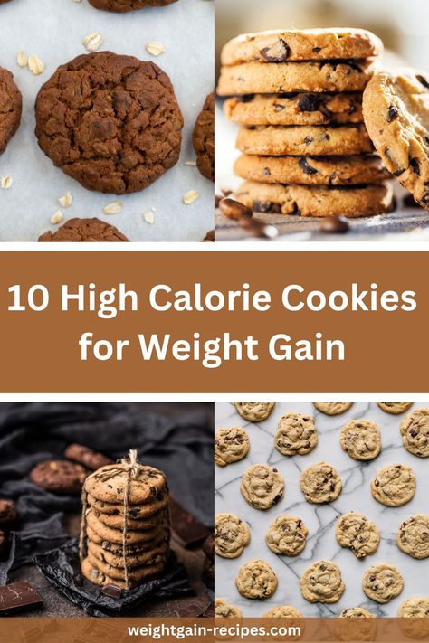 Get ready for some delicious, high-calorie cookie recipes! These aren’t just tasty treats; they’re also designed to help you add some extra calories to your diet. Perfect for athletes needing energy-packed snacks or anyone looking to gain some weight, I’ve got 10 excellent recipes just for you. Each one has a mix of good nutrients, high calories, and great taste. High Calorie Bars, High Protein Snacks For Weight Gain Diet, Bulking Desserts, Calorie Dense Snacks, High Calorie Snacks For Kids, High Calorie Muffins, High Calorie Meals Weight Gain Recipes, High Calorie Foods To Gain Weight Woman, High Calorie Meals For Kids