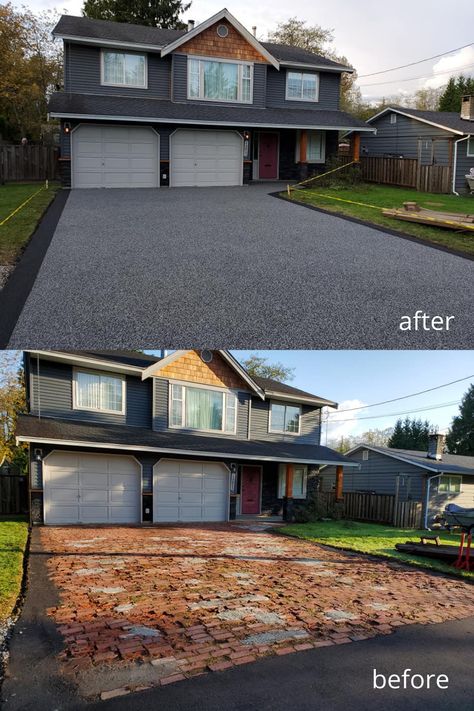 Driveway Tiles, Rubber Driveway, Blacktop Driveway, Aggregate Driveway, Driveway Resurfacing, Brick Driveway, Tire Garden, Asphalt Driveway, Driveway Paving