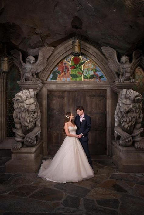 Katy and Matthew's Whimsical Walt Disney World Wedding - This Fairy Tale Life Disney Fine Art Photography, Park Shoot, Disneyland Wedding, Disney Princess Wedding, Disney World Wedding, Disney Fine Art, Disney Fairy Tale Weddings, Disney World Florida, Disney Photography